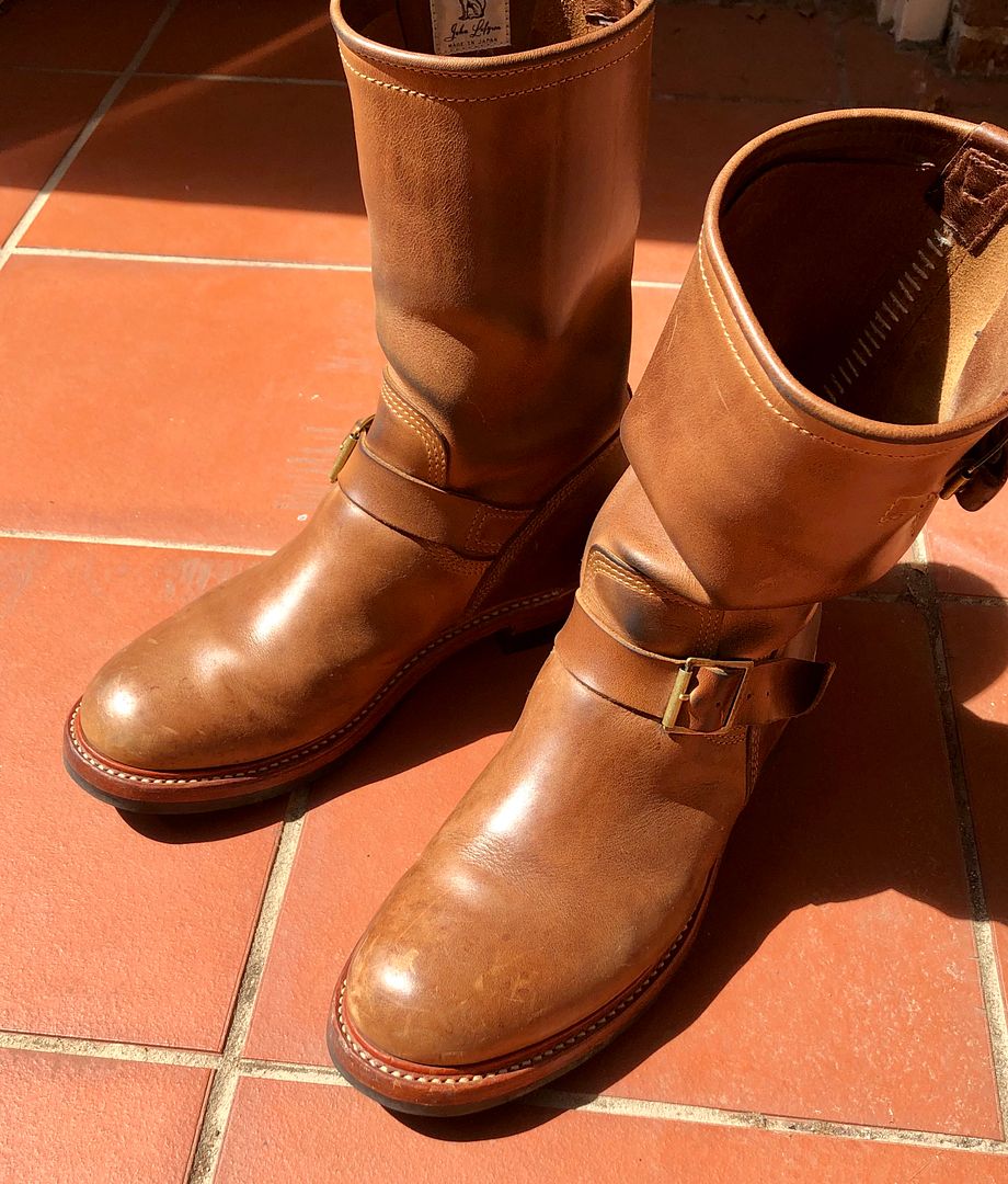 flat head engineer boots